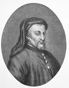 Geoffrey Chaucer, c. 1342-1343