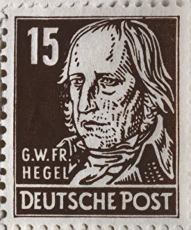 Georg Wilhelm Friedrich Hegel, a German philosopher