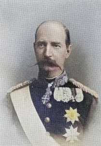George I King of Greece 1845 to 1913 From the book The Year 1912 illustrated published London 1913