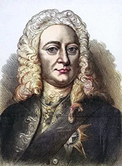 George II (1683-1760) King of Great Britain and Ireland and Elector of Hanover from 1727