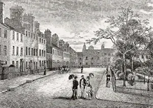 George Square, Edinburgh, Scotland, 19th century