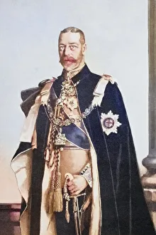 George V, 1865 to 1936, full name: George Frederick Ernest Albert