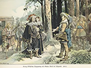 George Williams encounter with Gustavus Adolphus of Sweden at Koepenick 1631