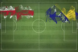 Georgia vs Bosnia and Herzegovina Soccer Match