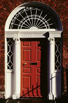 Georgian house entrance, Merrion Square