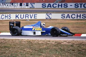The German Christian Danner (racing driver), Formula 1, Team Real Racing, Rial ARC2, Ford Cosworth DFR 3.5 V8, German Grand Prix at Hockenheim on 30 July 1989, Germany, Europe