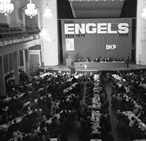 The German Communist Party (DKP) commemorated the 75th anniversary of the death of Friedrich Engels
