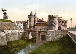 The German gate at Metz, Alsace