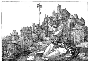 German image of the city around the 15th century