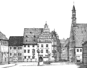 German Renaissance, architectural drawing