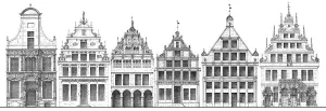 German Renaissance, architectural drawing