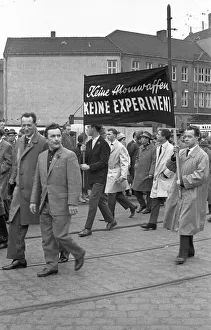 The German Trade Union Confederation (DGB) commemorated 1 May 1964