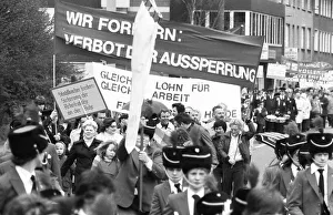 The German Trade Union Confederation (DGB) demonstration on 1 May 1979 in Dortmund