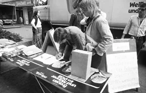 The German Trade Union Confederation (DGB) launched a campaign for equal pay for men and woman here in Duesseldorf