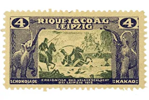 German trading stamp, Riquetaco AG Leipzig
