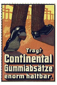 German trading stamp, Tragt Continental Gummiabsaetze