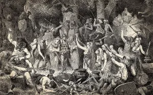 Germanic victory celebration, Roman-Germanic Wars
