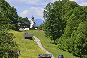 Germany, Bavaria, Werdenfels, district