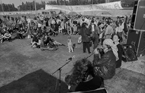 Germany, Berlin, 03. 10. 1990, foundation of the Autonomous Republic of Utopia