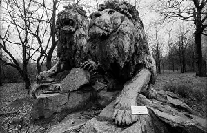 Germany, Berlin, 03.01.1991, Tierpark Friedrichsfelde