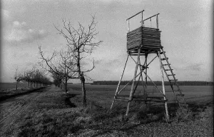 Germany, Berlin, 06.01.1991, Hunting stand