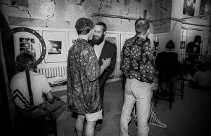 Germany, Berlin, 06.07.1991, trendy pub Silberstein in Oranienburger Strasse