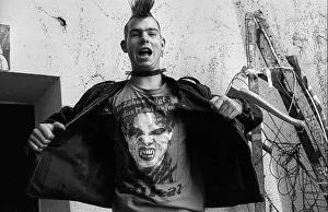 Germany, Berlin, 06.09.1991, Punk at KDW