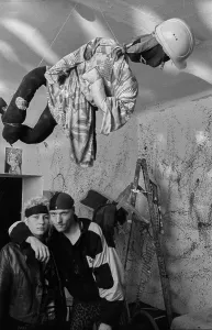 Germany, Berlin, 06.09.1991, punks in KDW