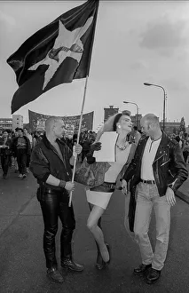 Germany, Berlin, 07.06.1991, Lesbian and gay demonstration