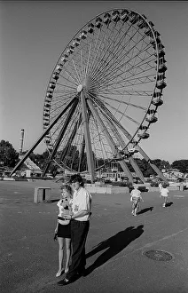 Germany, Berlin, 07.07.1991, in the Kulturpark Plaenterwald