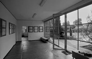 Germany, Berlin, 07.08.1991, Mies van der Rohe Haus