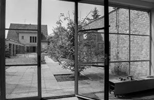 Germany, Berlin, 07.08.1991, Mies van der Rohe Haus