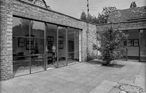 Germany, Berlin, 07.08.1991, Mies van der Rohe Haus