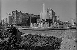 Germany, Berlin, 09.10.1991, Strausberger Platz