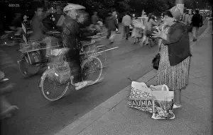 Germany, Berlin, 10.9.1992, tenant demo (from Red Town Hall) on Tauentzien