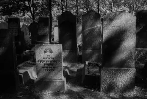 Germany, Berlin, 11.9.1992, cemetery of the Jewish community AdaB Yisroel in Weissensee<br> Germany
