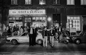 Germany, Berlin, 13.9.1992, Cafe Obst und Gemuse on Oranienburger StraBe