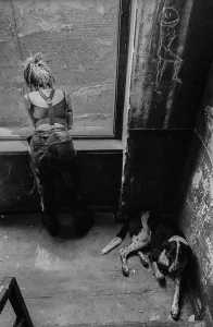 Germany, Berlin, 14 June 1992, staircase