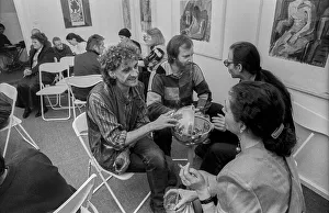 Germany, Berlin, 15.02.1991, discussion round Experience with Censorship