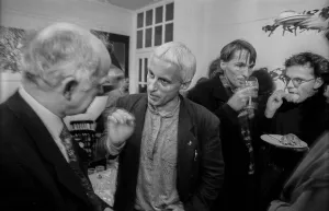 Germany, Berlin, 15.02.1991, round table discussion Experience with censorship