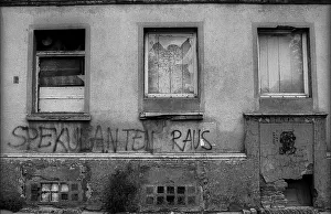 Germany, Berlin, 16 July 1991, Speculators out
