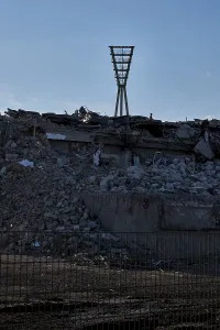 Germany, Berlin, 16.03.2025, Demolition Cantian Stadium