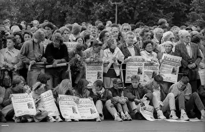 Framed Print : Germany, Berlin, 16.09.1992, reception by Michael Gorbatschow