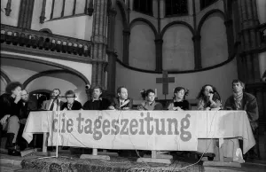 Germany, Berlin, 16.11.1990, TAZ
