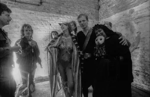 Germany, Berlin, 18.10.1991, shooting of the film The Visitor