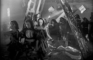 Germany, Berlin, 18.10.1991, shooting of the film The Visitor