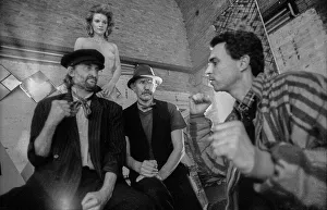Germany, Berlin, 18.10.1991, shooting of the film The Visitor