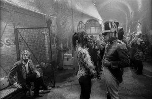 Germany, Berlin, 18.10.1991, shooting of the film The Visitor