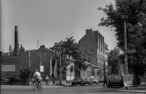 Germany, Berlin, 19 May 1992, Street scene