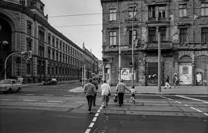 Germany, Berlin, 19.9.1992, Oranienburger Strasse/TucholskystraBe